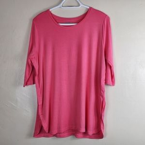 Gap Medium Nursing Side Snap Pure Body Pink Women's Maternity Top NWOT